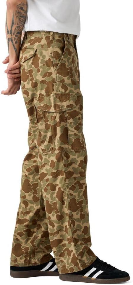 imageLevis Mens XX Baggy Cargo PantNew Camo Harvest Gold Non Stretch