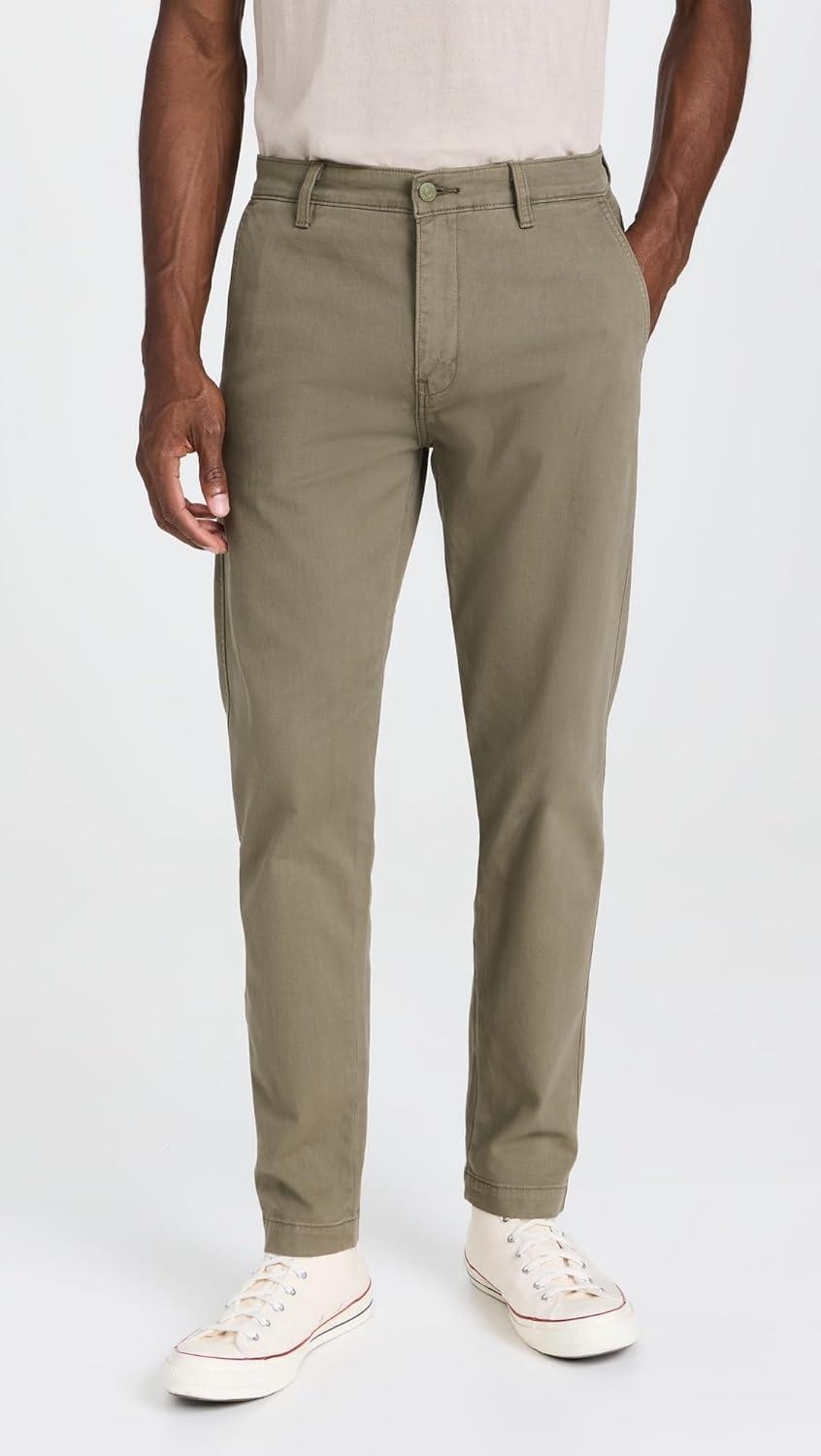 imageLevis Mens Xx Standard Chino Tech Pants Also Available in Big amp TallBunker Olive Shady Gd B