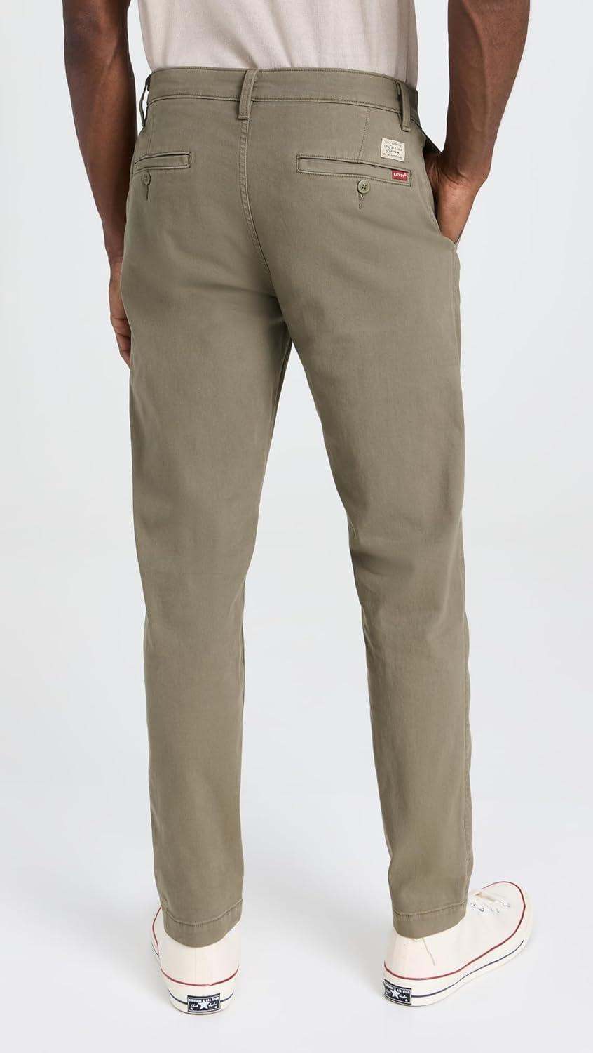 imageLevis Mens Xx Standard Chino Tech Pants Also Available in Big amp TallBunker Olive Shady Gd B