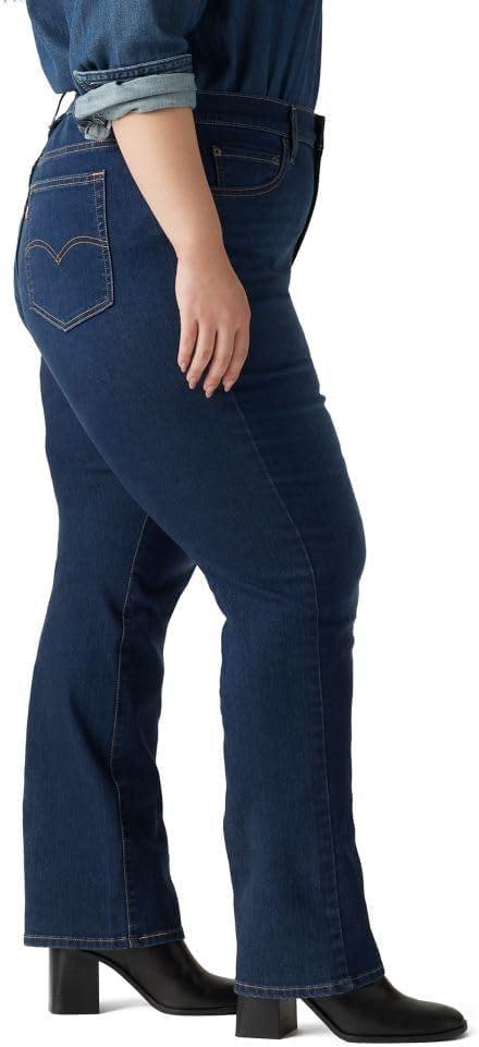 imageLevis Womens 724 High Rise Straight Jeans Plus SizeChelsea Carbon Glow