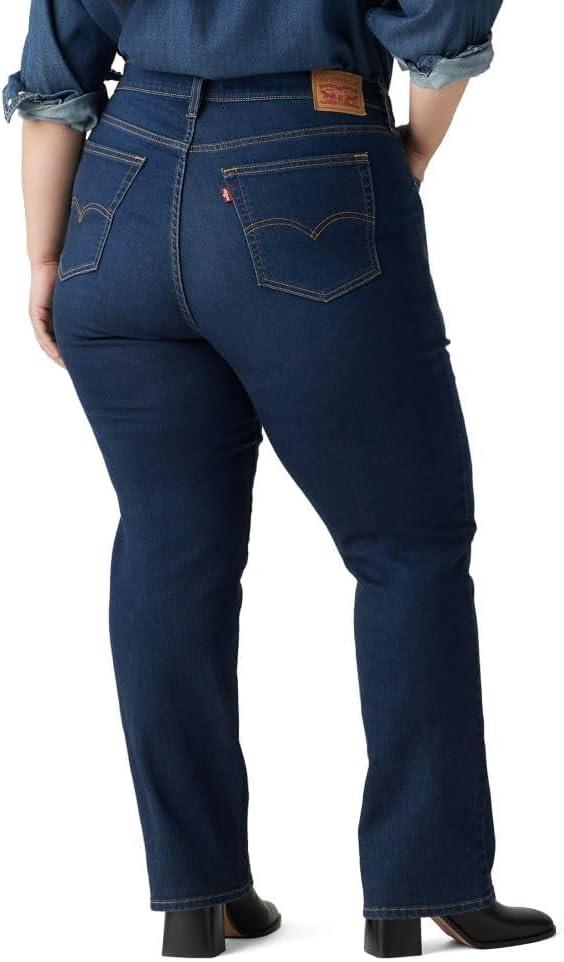 imageLevis Womens 724 High Rise Straight Jeans Plus SizeChelsea Carbon Glow