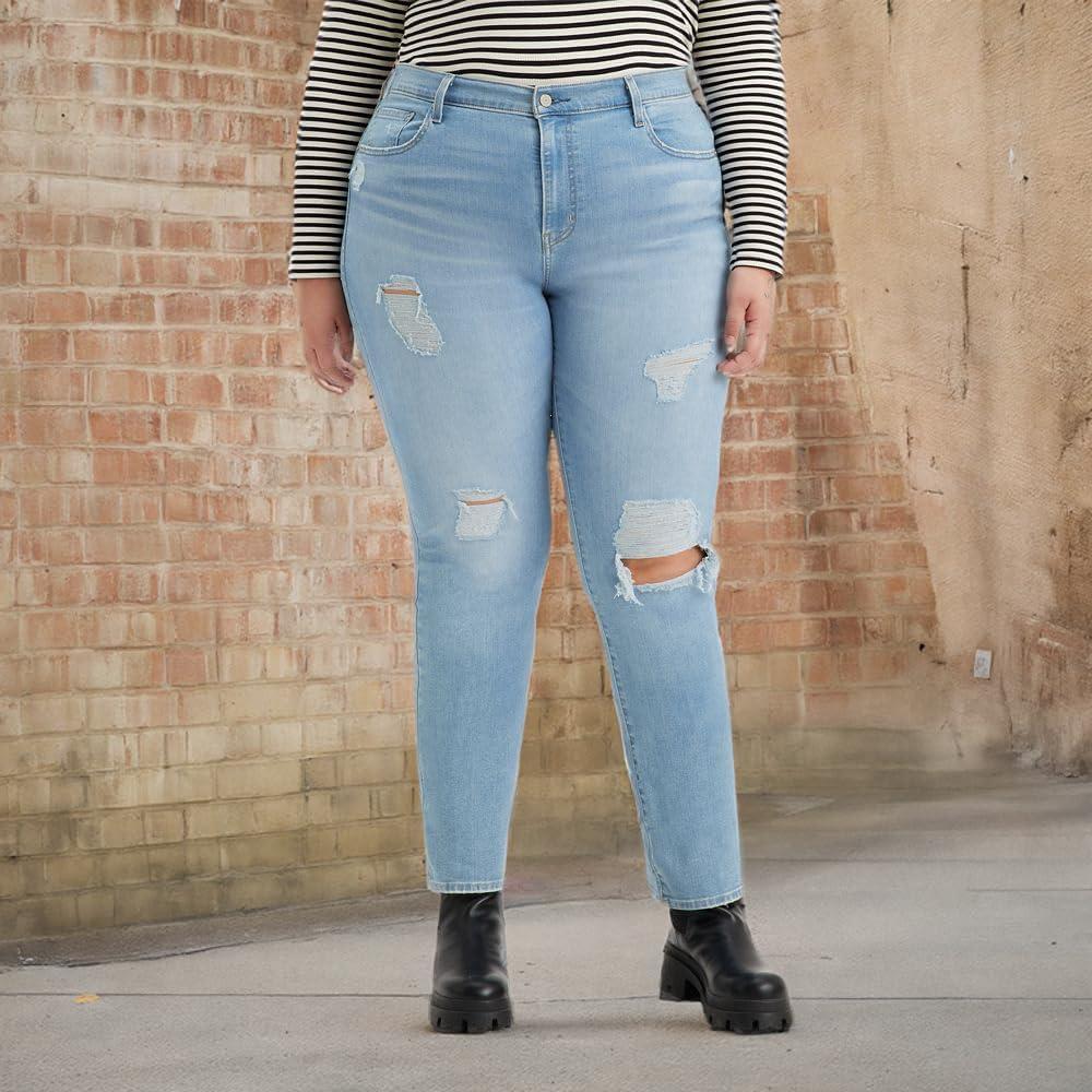 imageLevis Womens 724 High Rise Straight Jeans Plus SizeHouse Lights
