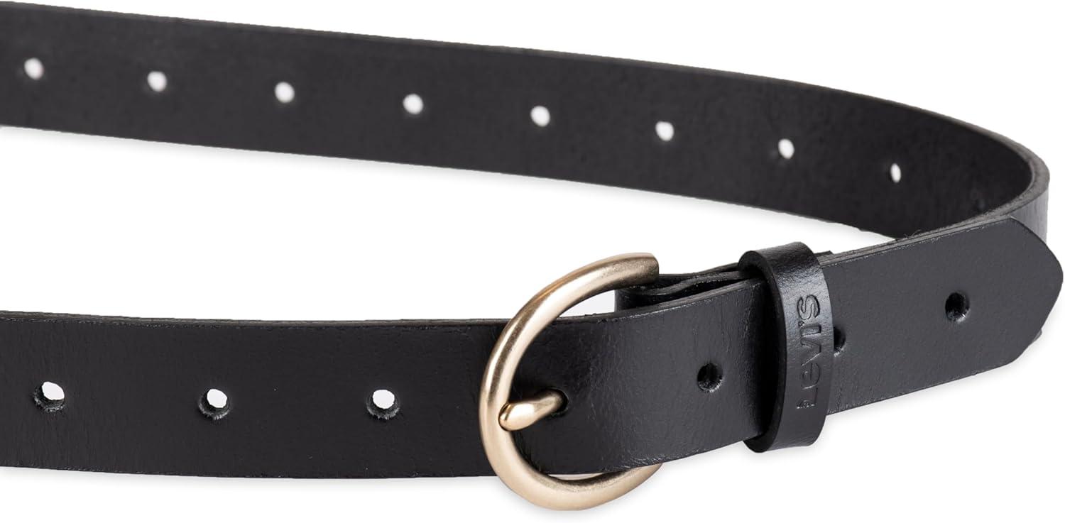 imageLevis Womens Casual Leather BeltBlack Perforated