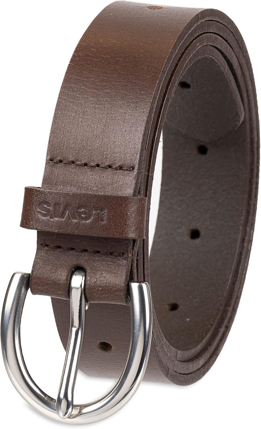 imageLevis Womens Casual Leather BeltBrown Perforated
