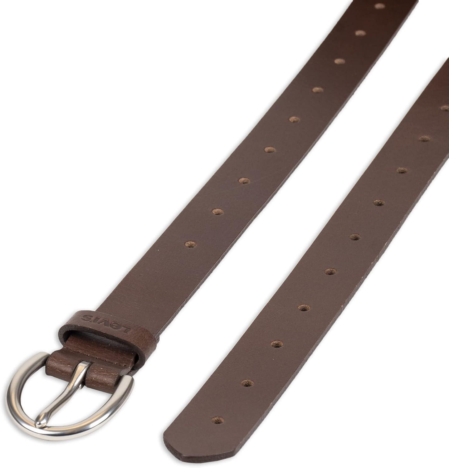 imageLevis Womens Casual Leather BeltBrown Perforated