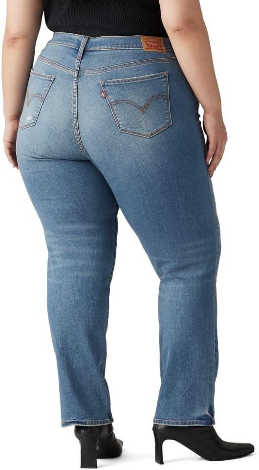 imageLevis Womens Classic Straight Jeans Plus SizeCave Wall