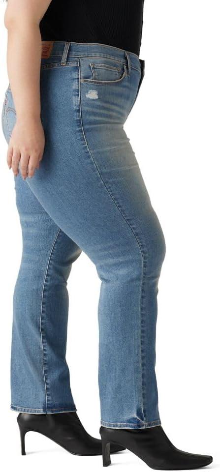 imageLevis Womens Classic Straight Jeans Plus SizeCave Wall