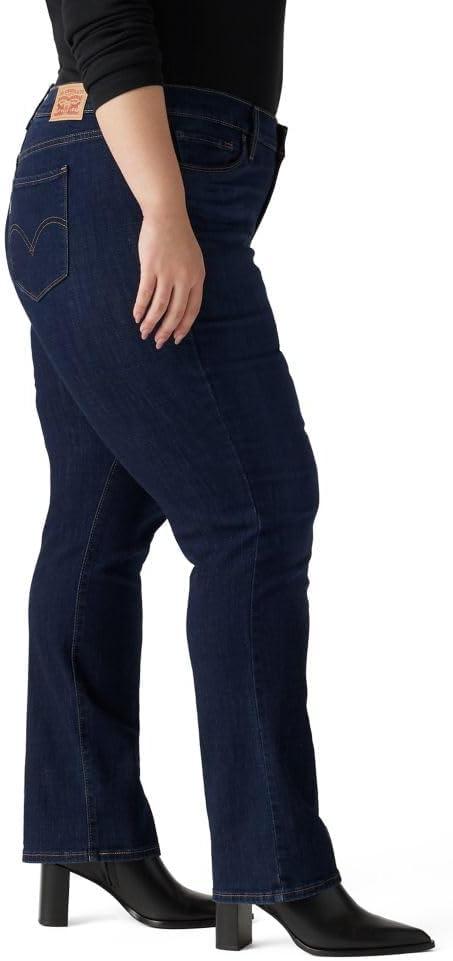 imageLevis Womens Classic Straight Jeans Plus SizeCobalt Haze
