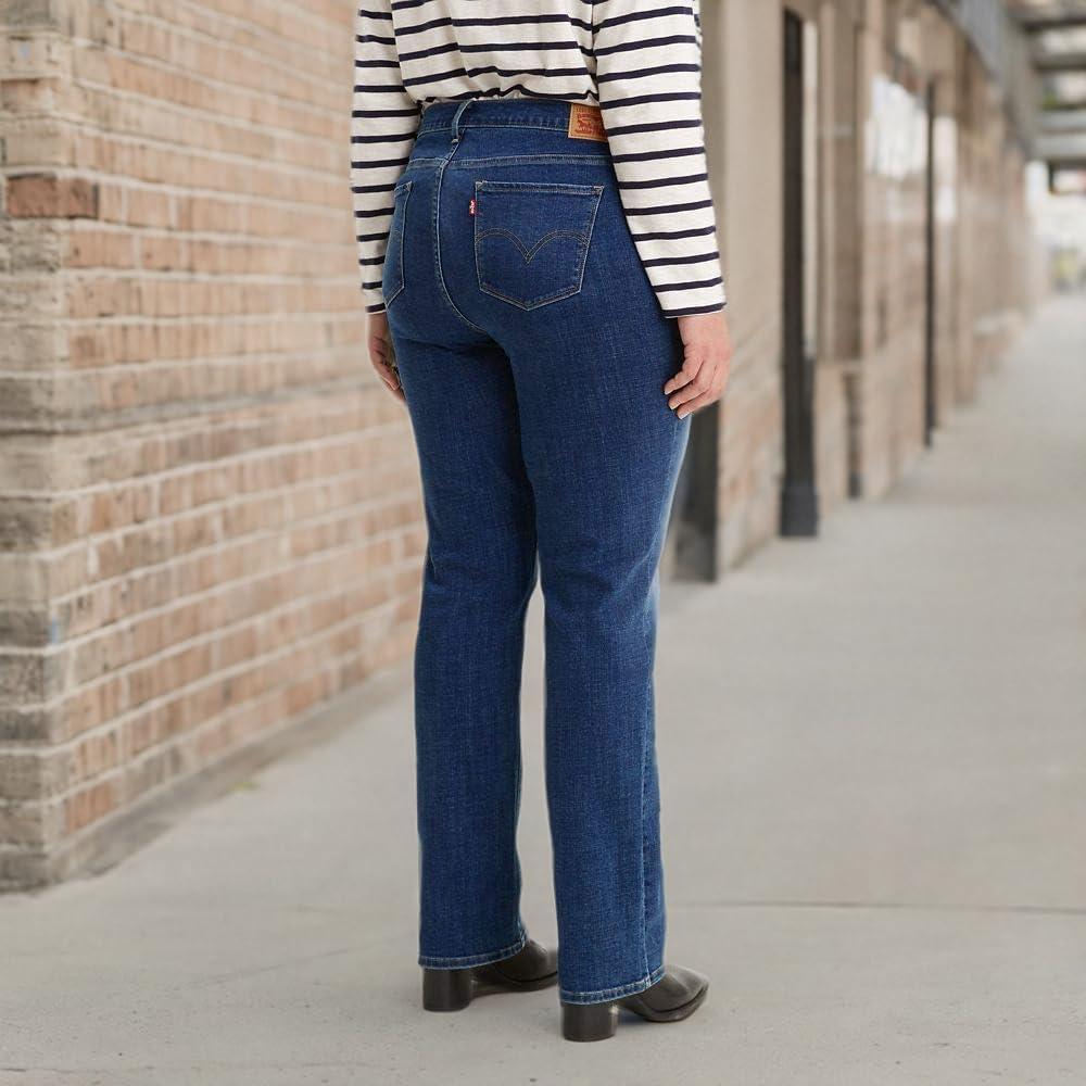 imageLevis Womens Classic Straight Jeans Plus SizeNew Lapis Dark Horse