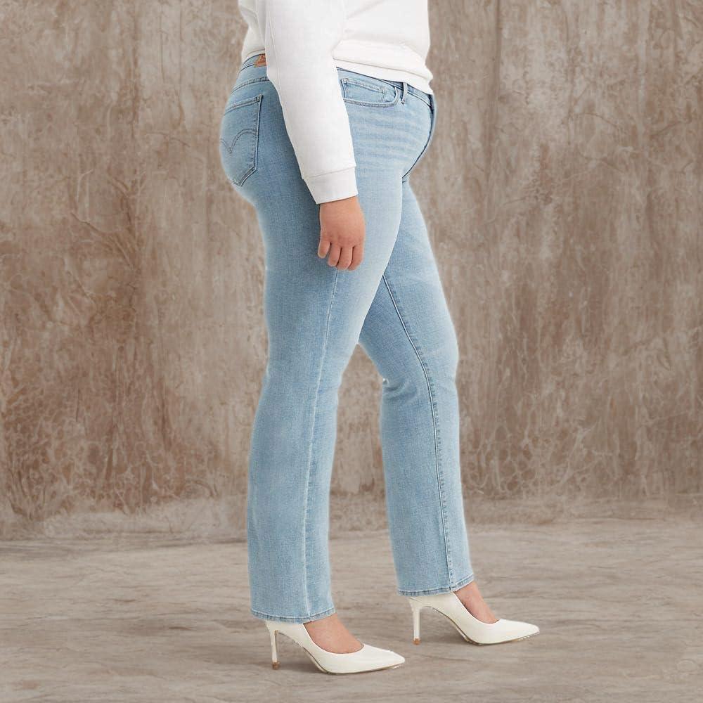 imageLevis Womens Classic Straight Jeans Plus SizeOahu Morning Dew
