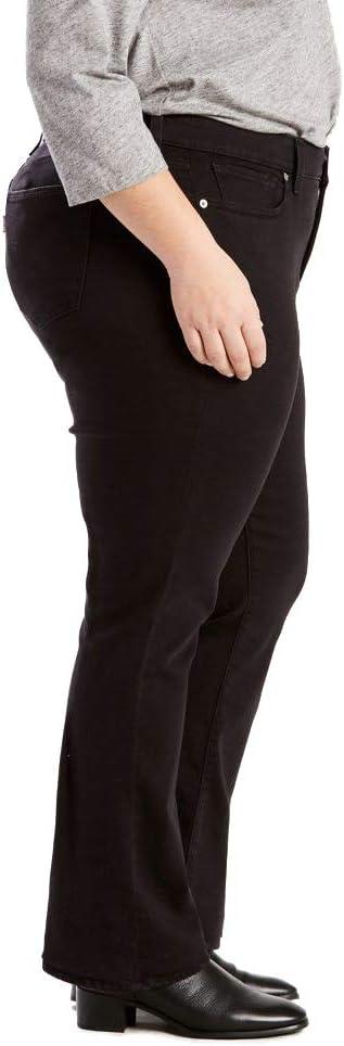 imageLevis Womens Classic Straight Jeans Plus SizeSoft Black