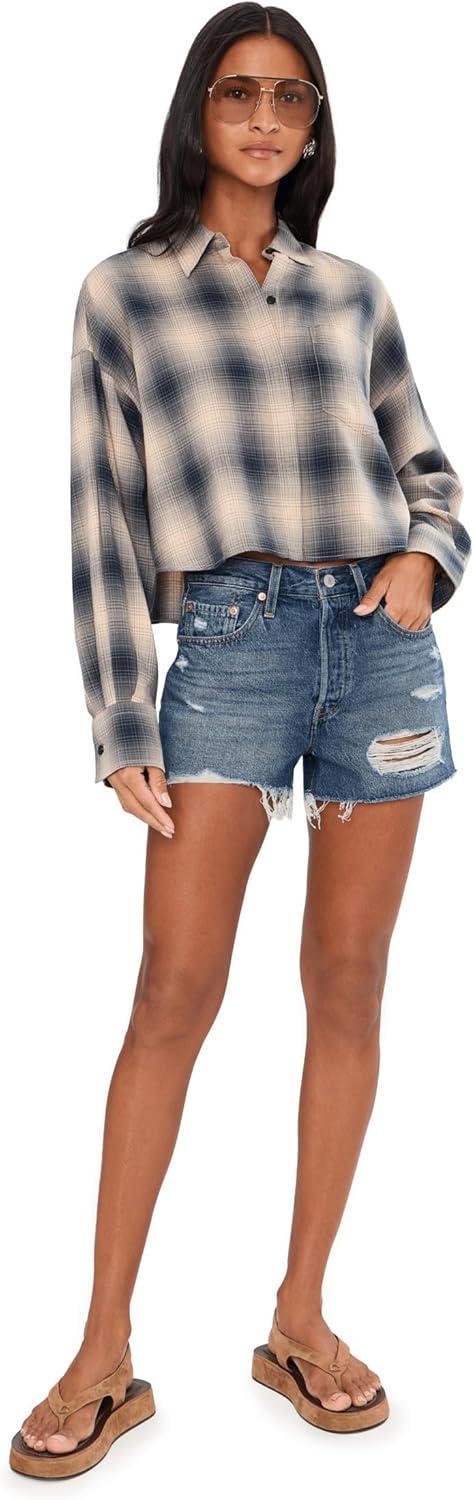 imageLevis Womens High Rise ShortsHappy Vibes