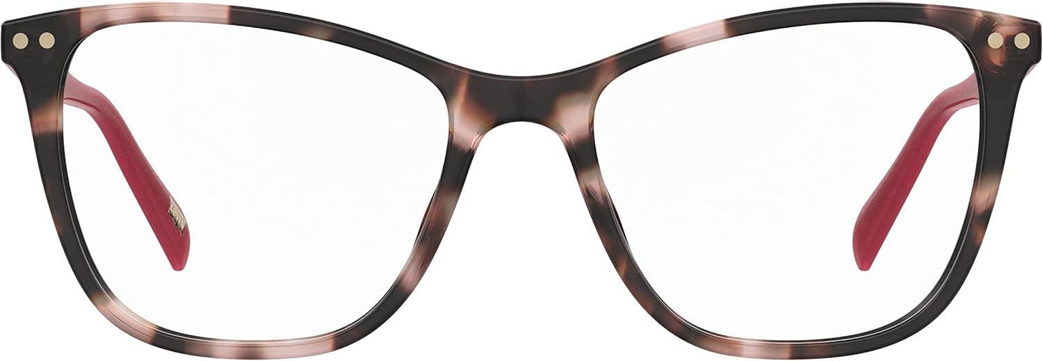imageLevis Womens LV 5018 Cat Eye Prescription Eyewear Frames Pink HavanaDemo Lens 52 mm 17mm