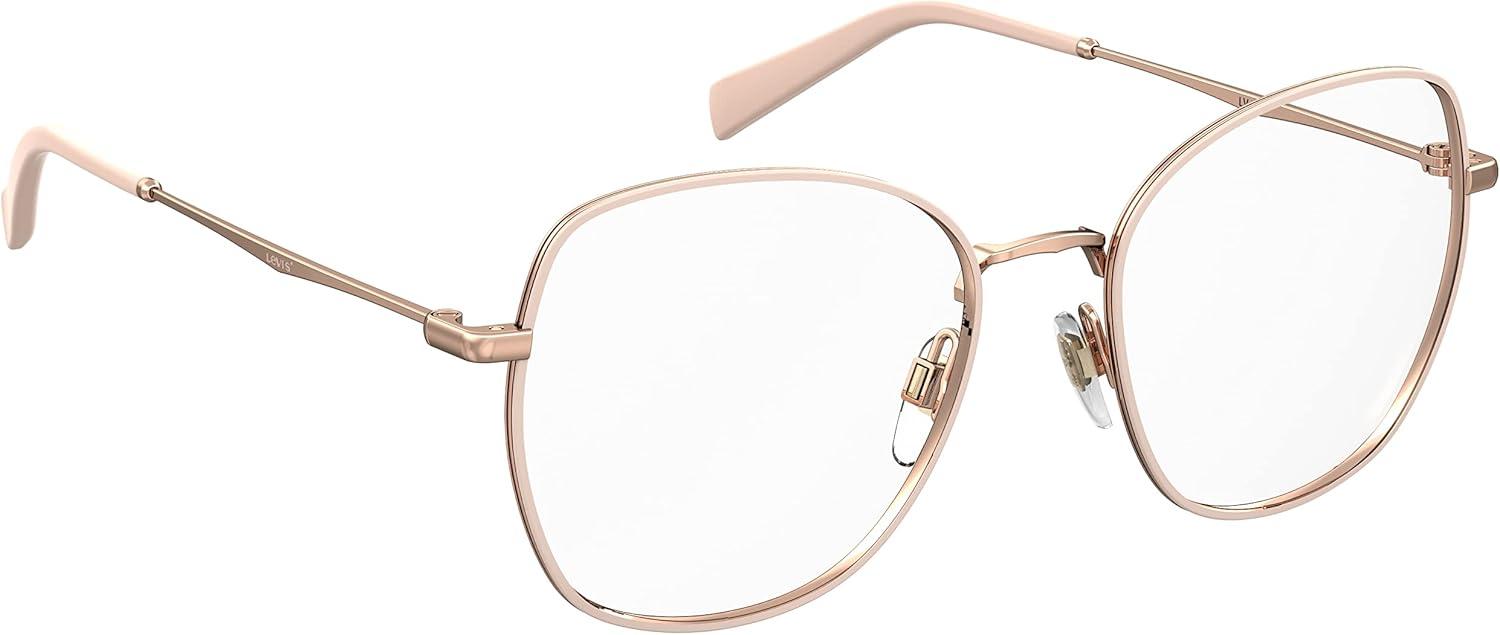imageLevis Womens Lv 5023 Cat Eye Prescription Eyewear FramesPinkDemo Lens