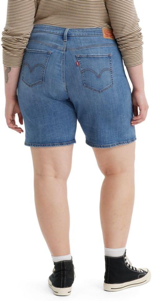 imageLevis Womens MidLength ShortsNew What Are We Plus