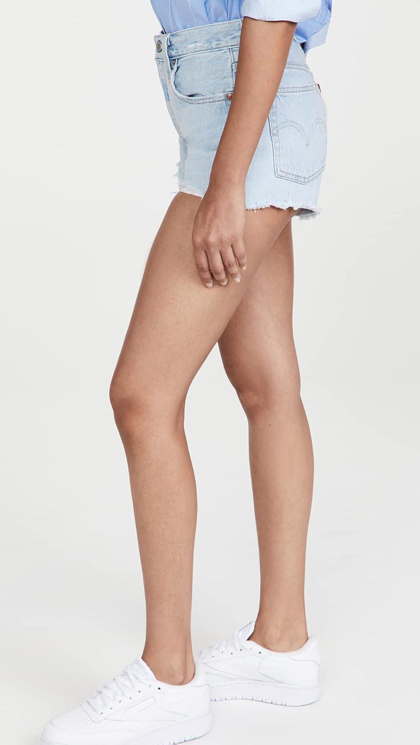 imageLevis Womens Premium 501 Original Shorts Also Available in PlusLuxor Edge Light Indigo