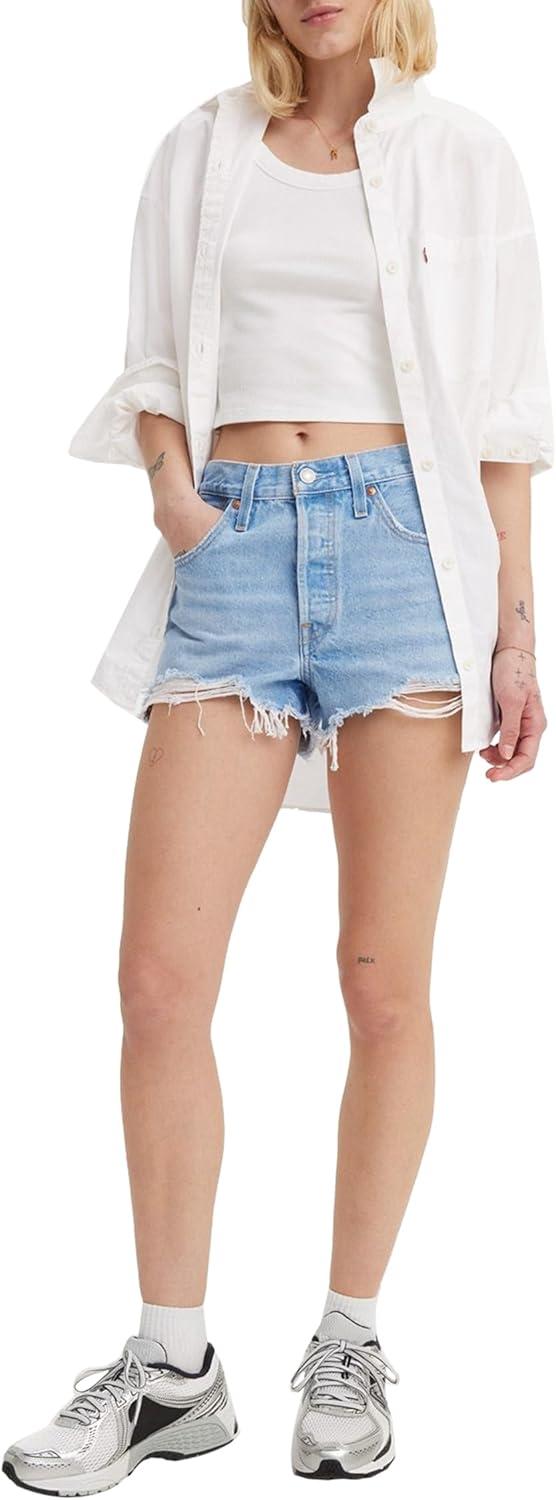 imageLevis Womens Premium 501 Original Shorts Also Available in PlusOjai Luxor Heat