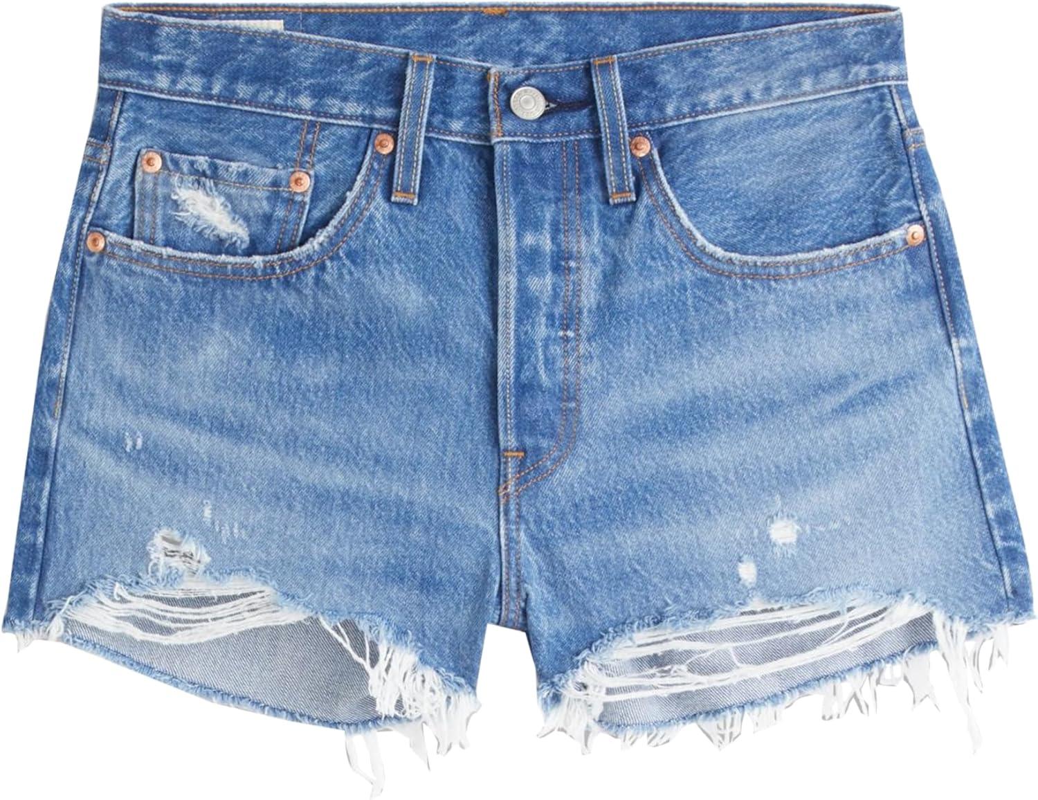 imageLevis Womens Premium 501 Original Shorts Also Available in PlusOxnard Athens Mid Short