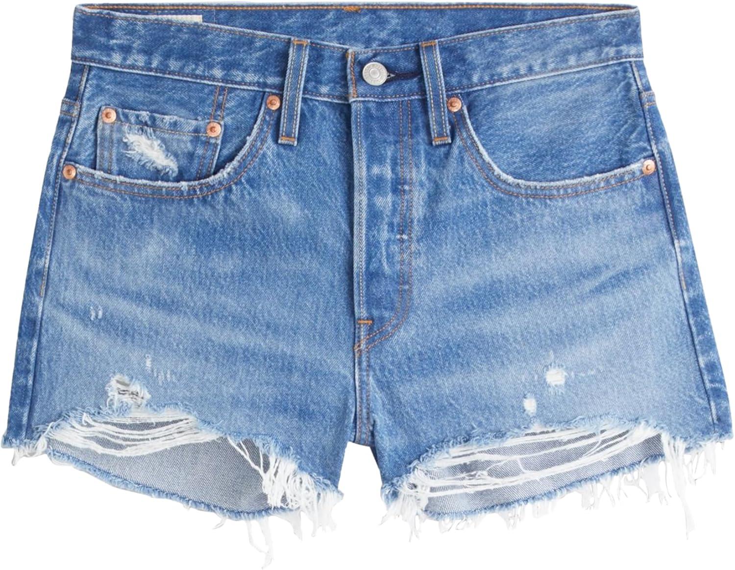imageLevis Womens Premium 501 Original Shorts Also Available in PlusOxnard Athens Mid Short