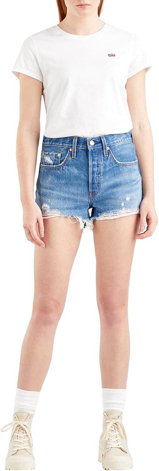 imageLevis Womens Premium 501 Original Shorts Also Available in PlusOxnard Athens Mid Short