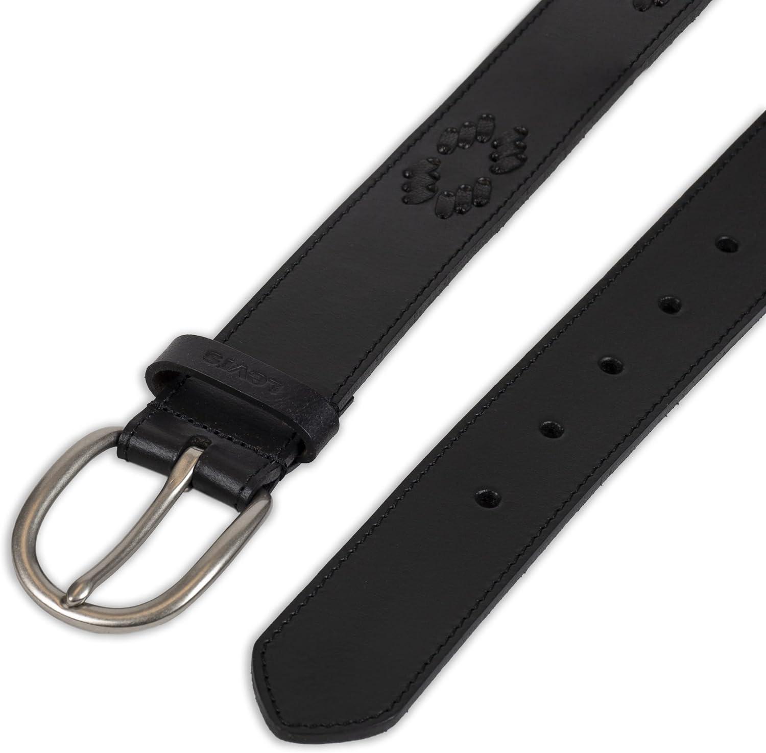 imageLevis Womens Western Inspired Fashion Belts for Jeans Trousers and DressesBlack Lace