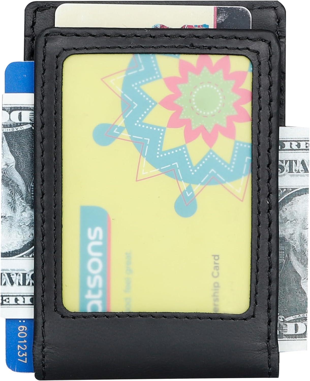 imageLevis mens RFID Slim Everyday Card Case WalletBlack