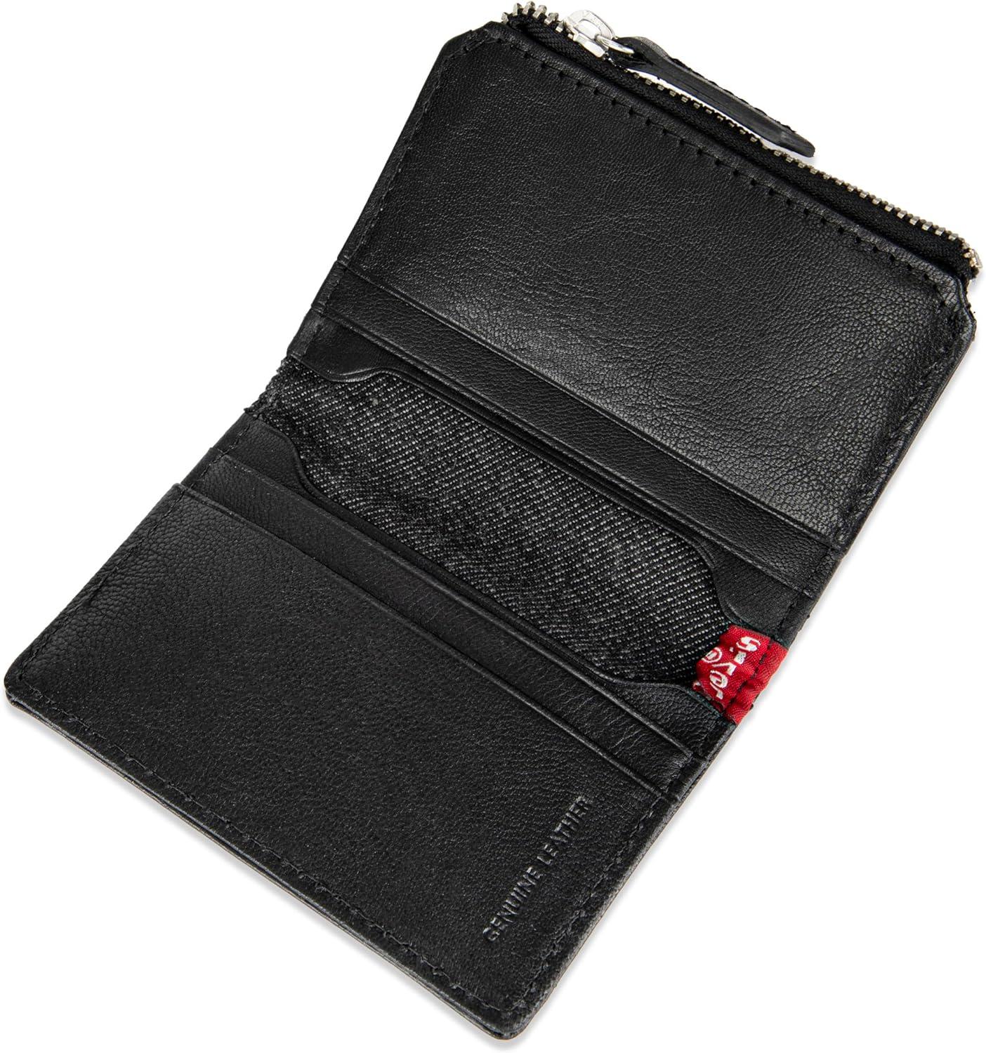 imageLevis mens RFID Slim Everyday Card Case WalletBlack Card Case
