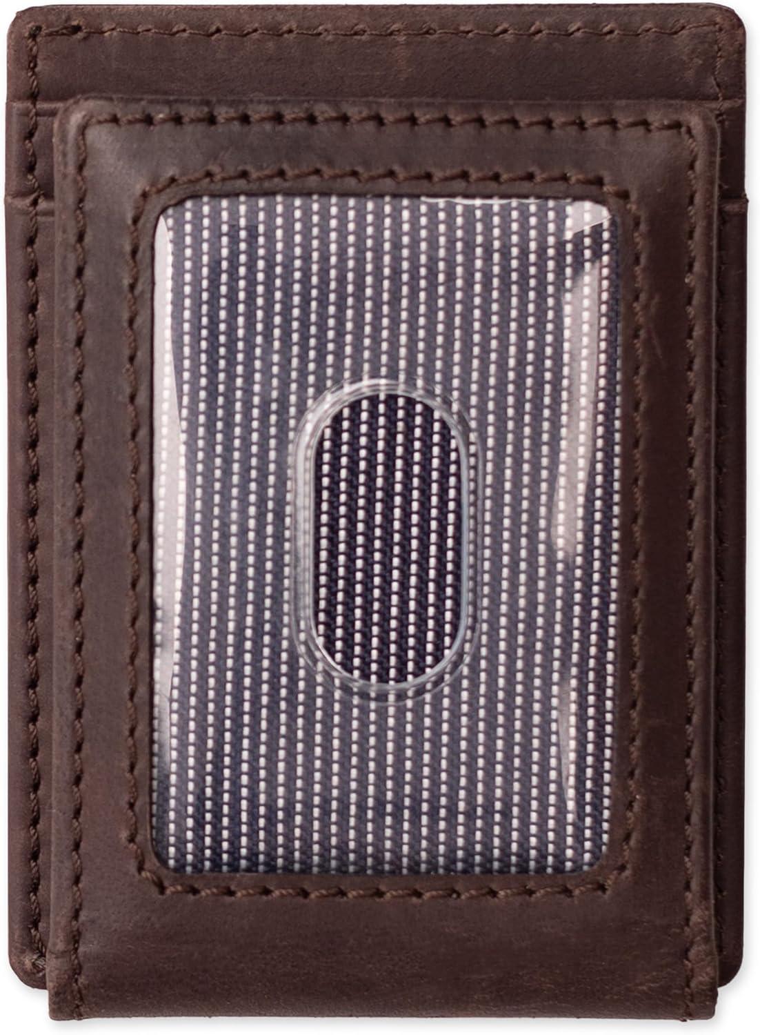imageLevis mens RFID Slim Everyday Card Case WalletBrown