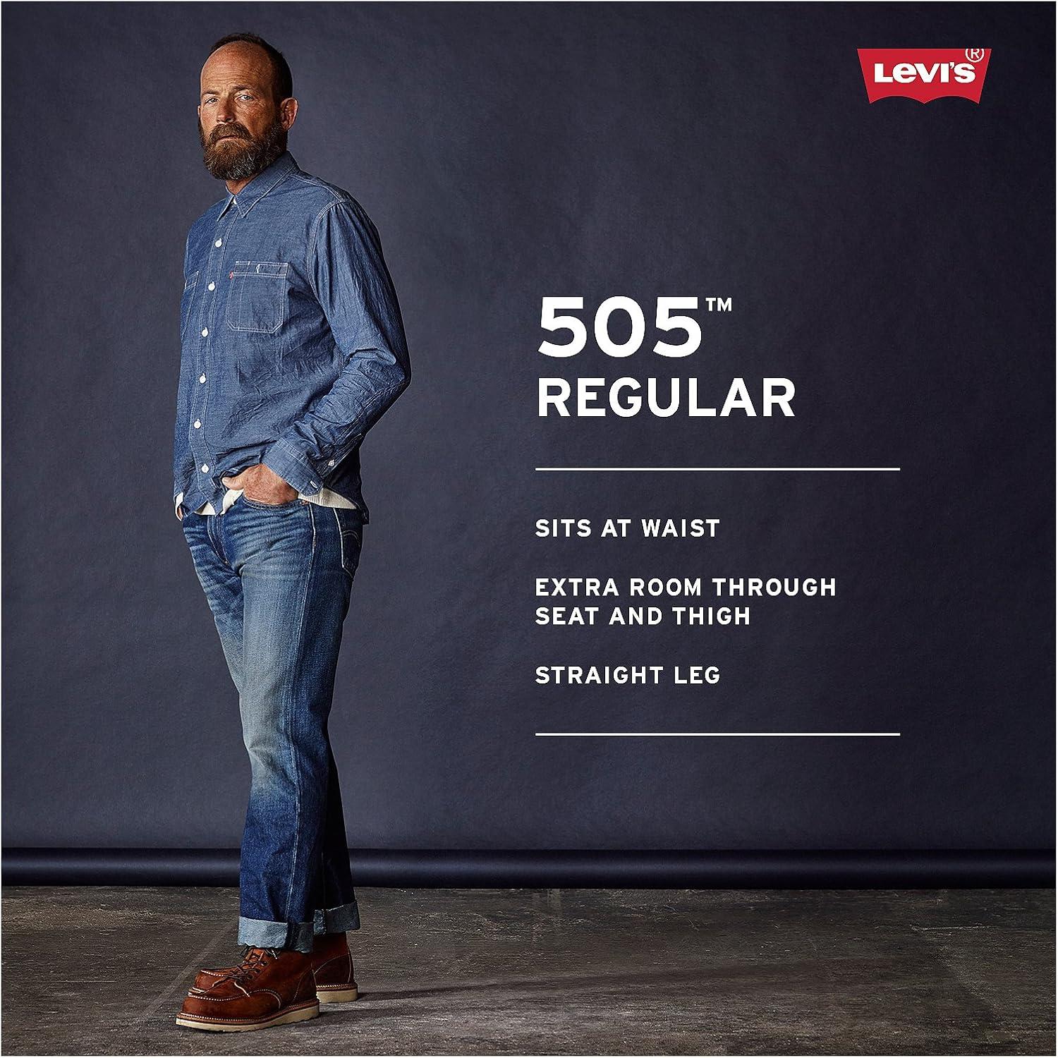 imageLevis mens Relaxed Fit TruckerCash