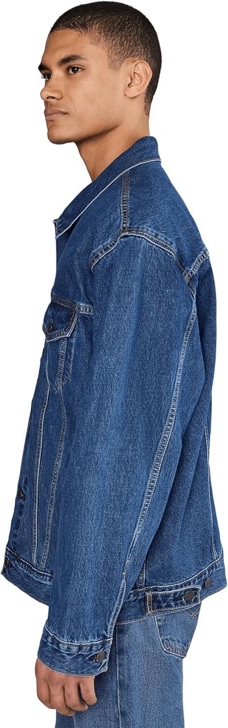 imageLevis mens Relaxed Fit TruckerMillion Dollar