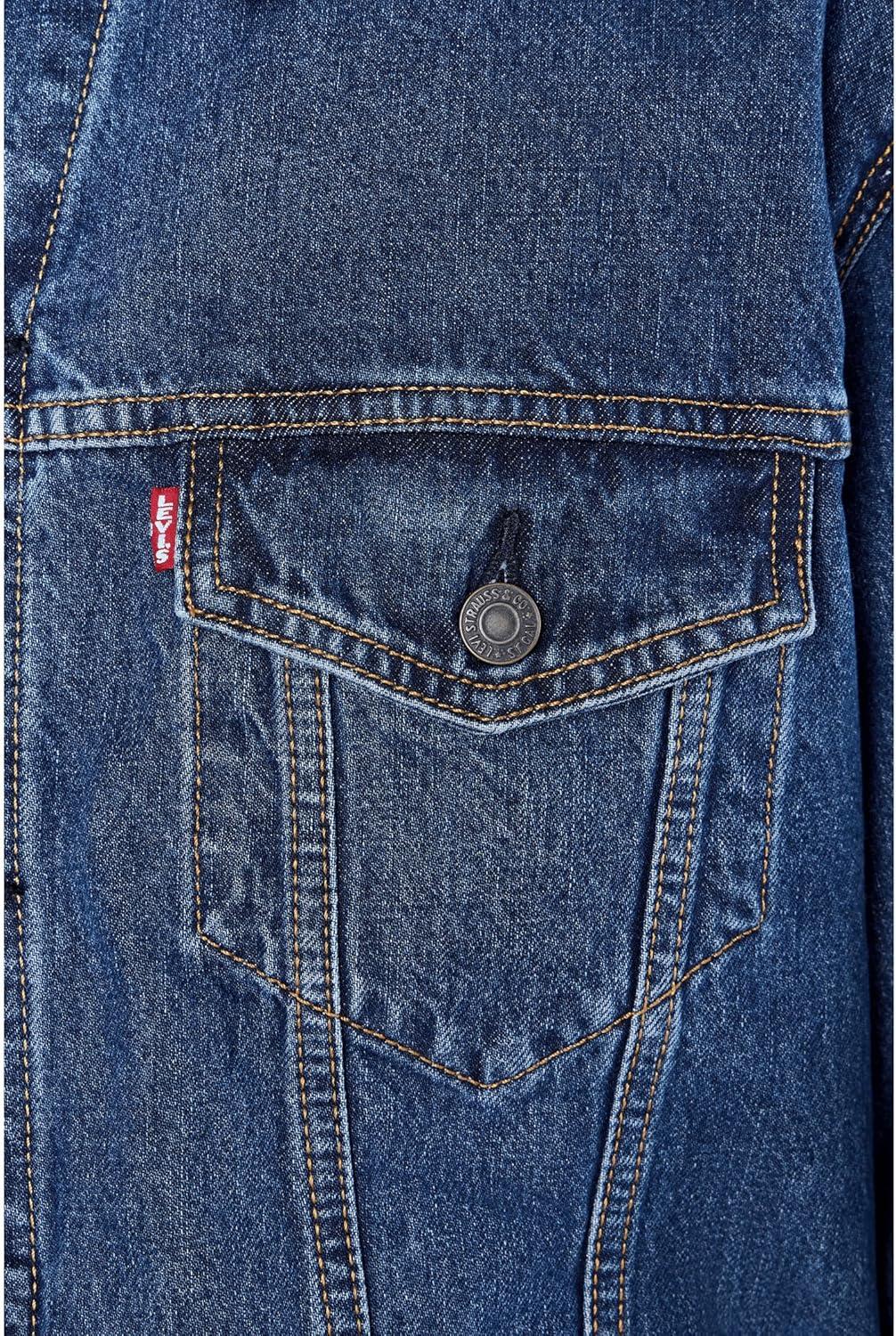 imageLevis mens Relaxed Fit TruckerMillion Dollar