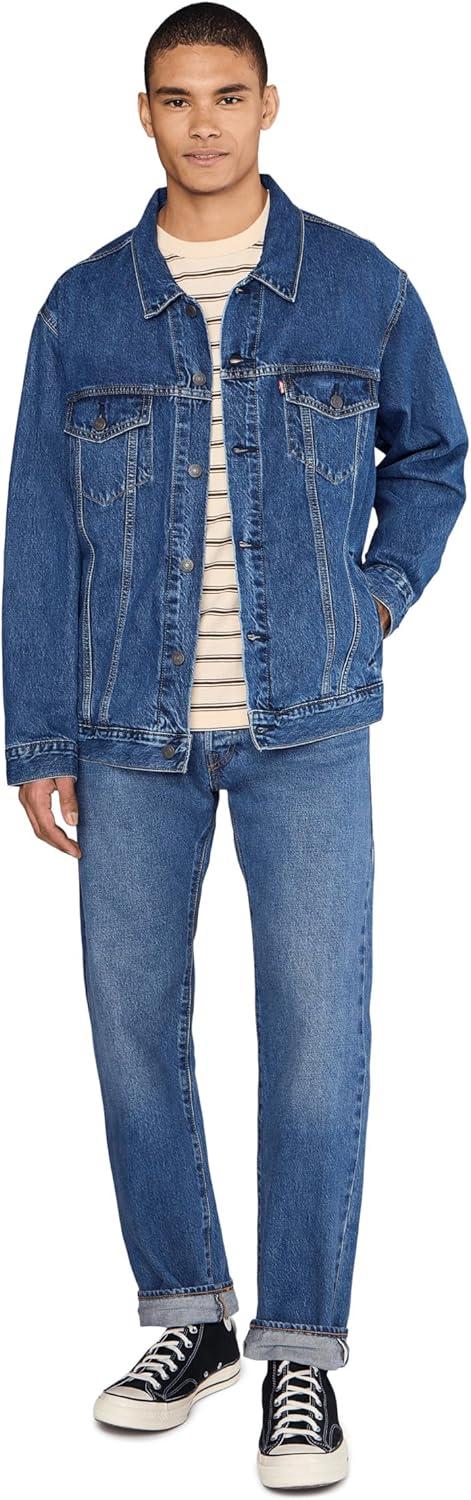 imageLevis mens Relaxed Fit TruckerMillion Dollar