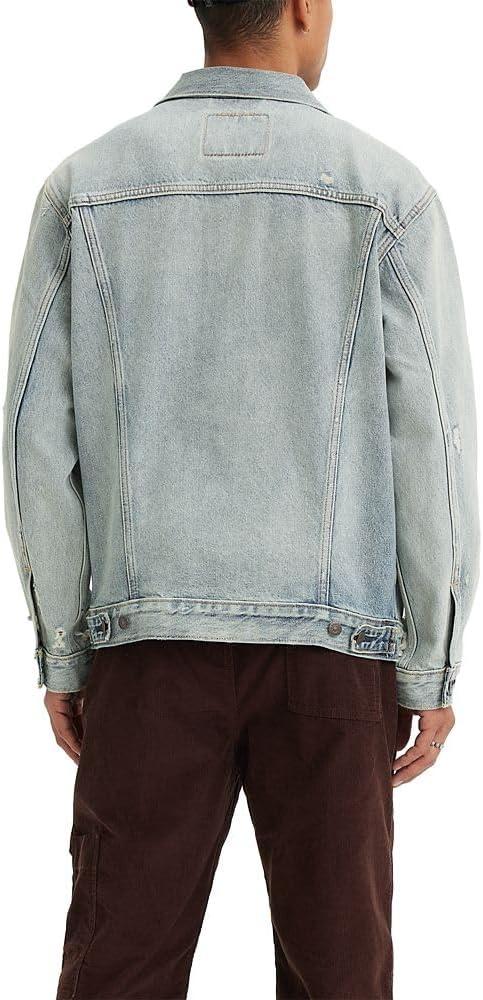 imageLevis mens Relaxed Fit TruckerSharpe Super
