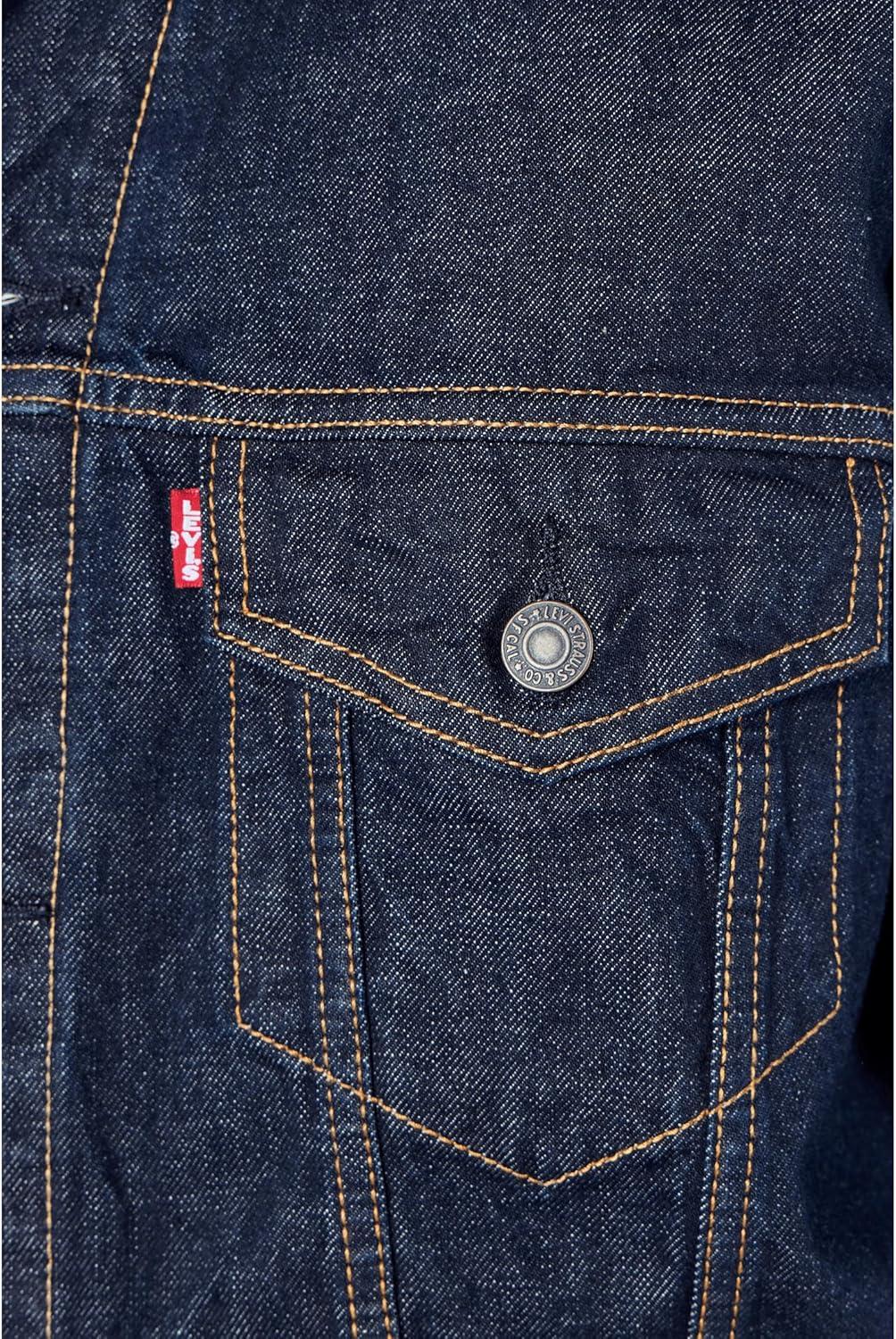 imageLevis mens Relaxed Fit TruckerWash It Out Rinse
