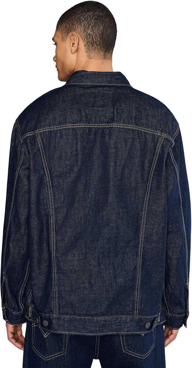 imageLevis mens Relaxed Fit TruckerWash It Out Rinse
