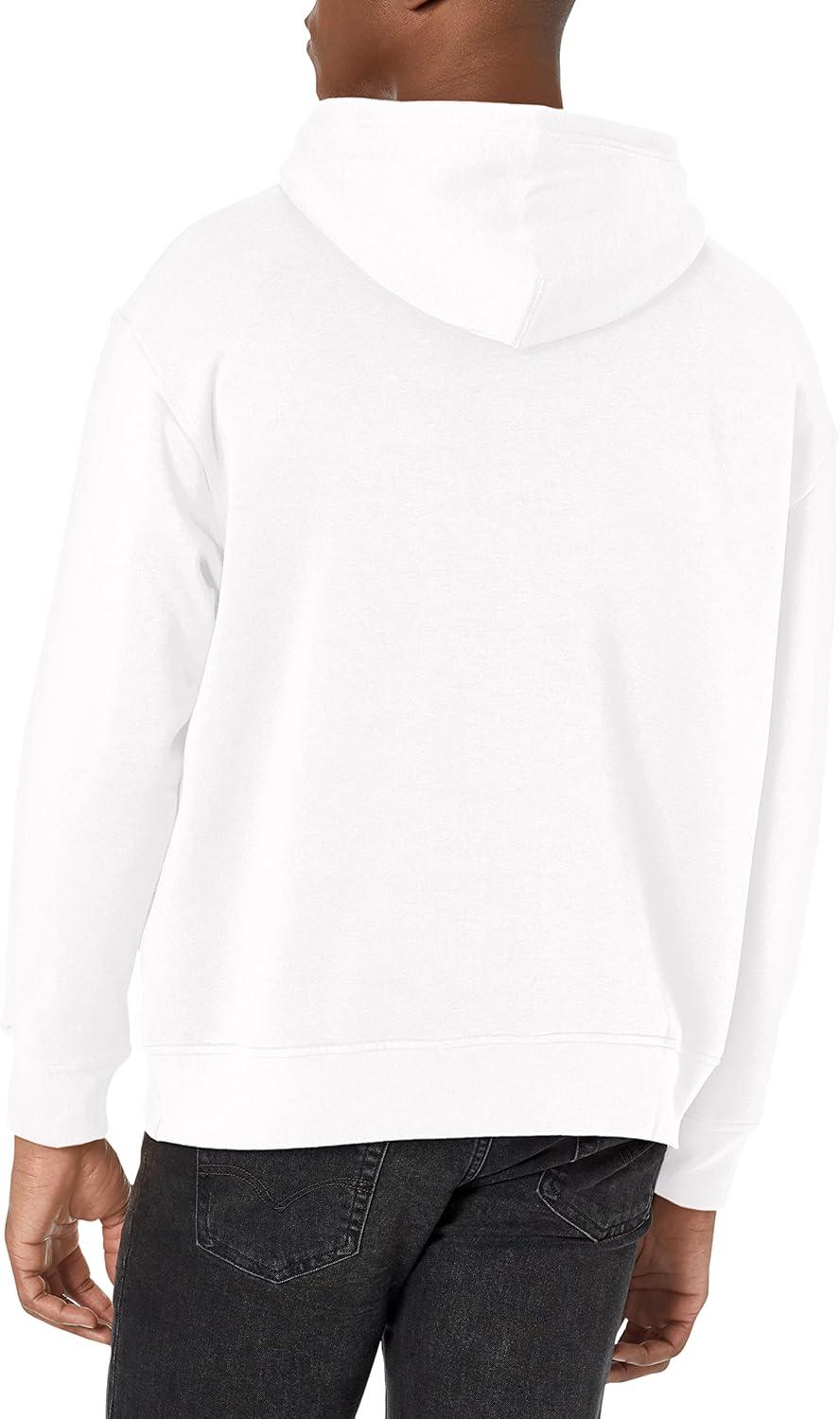imageLevis mens Relaxed Graphic Hoodie Also Available in Big amp TallNew 501 Original Hoodie White Graphic
