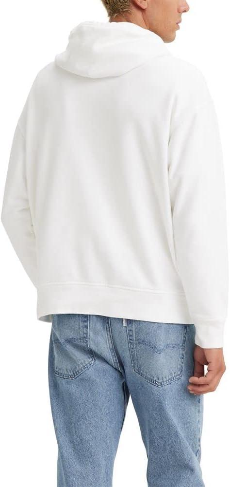 imageLevis mens Relaxed Graphic Hoodie Also Available in Big amp TallNew 501 Original Hoodie White Graphic