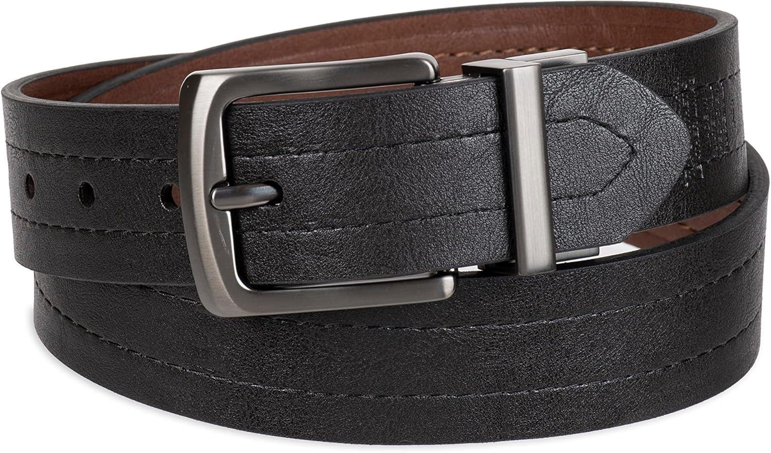 imageLevis mens Reversible Casual Jeans BeltBrownBlack Jean Casual