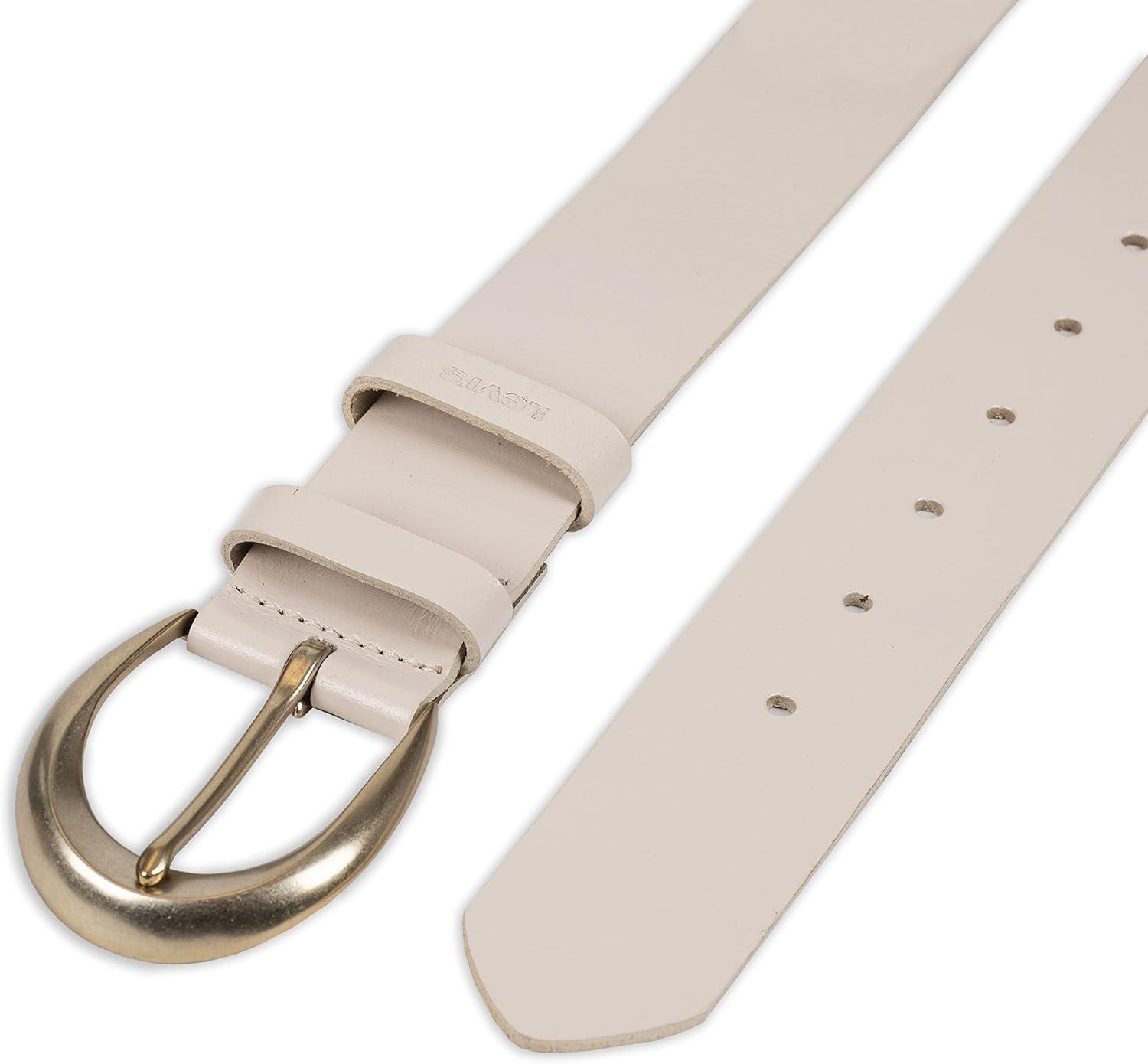 imageWomens Round Cut Edge Logo Loop Jean BeltWheat Double Loop