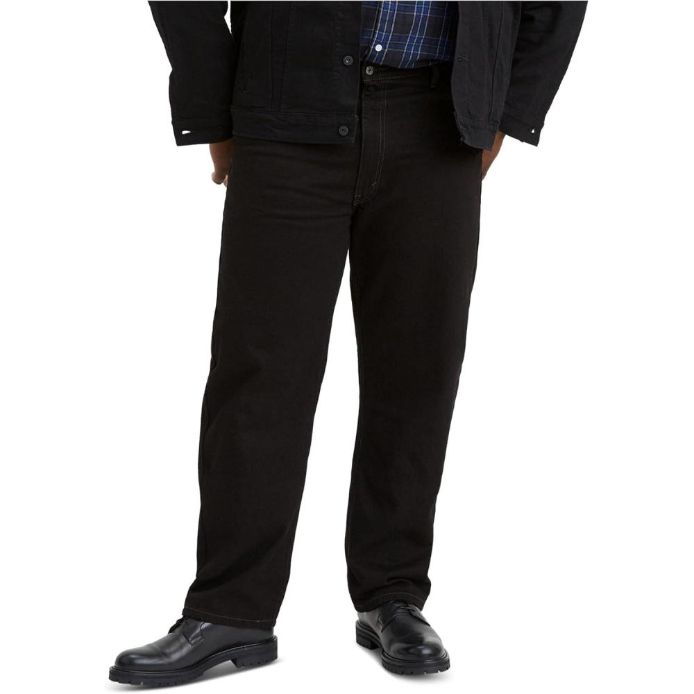 imageLevis Mens 505 Regular Fit Jeans Also Available in Big amp TallBlackdiscontinued
