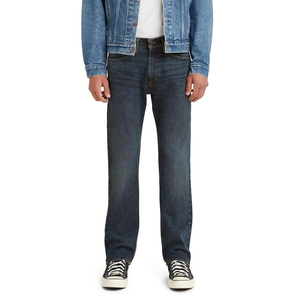 imageLevis Mens 505 Regular Fit Jeans Also Available in Big amp TallHawker