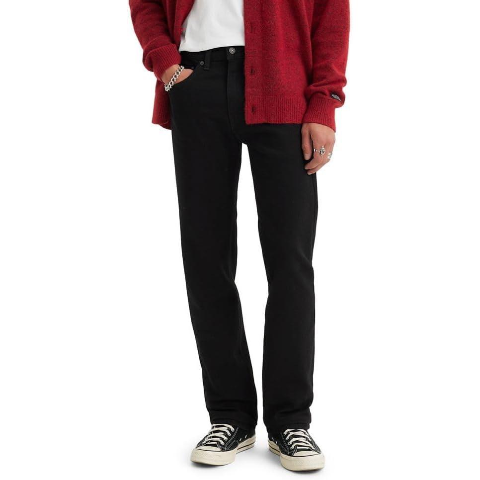 imageLevis Mens 506 Comfort Straight JeansBlack