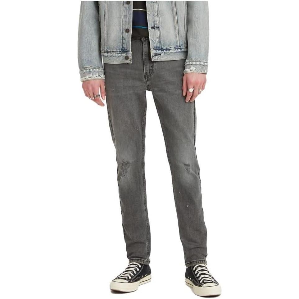 imageLevis Mens 510 Skinny Fit JeansMedium Gray Worn in