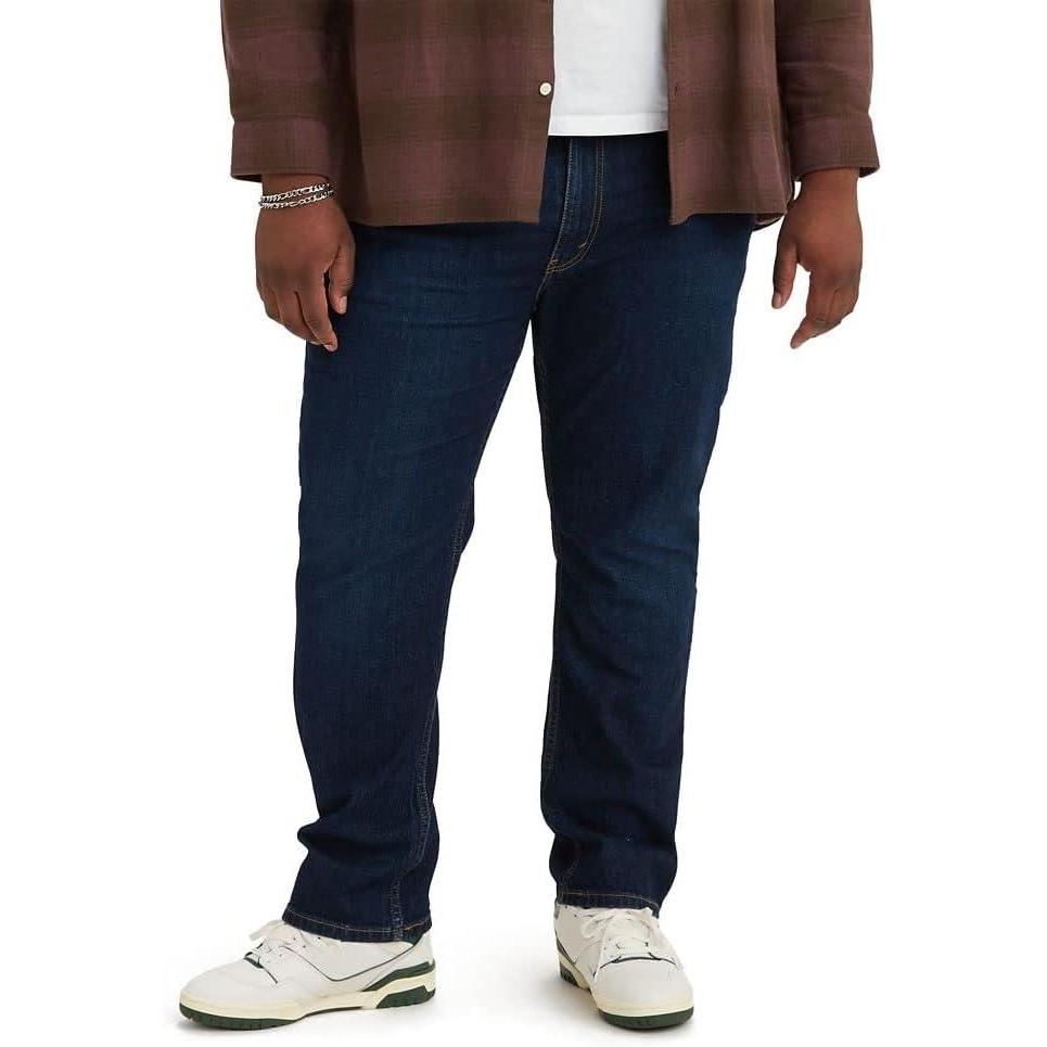 imageLevis Mens 511 Slim Fit Jeans Also Available in Big amp TallCaught Up Dark Indigo Worn in