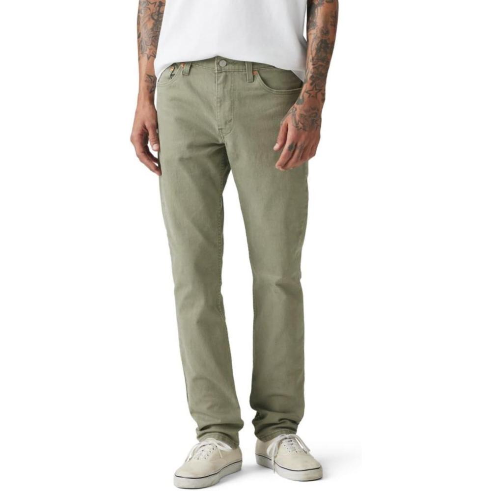 imageLevis Mens 511 Slim Fit Jeans Also Available in Big amp TallDeep Lichen Green Denim