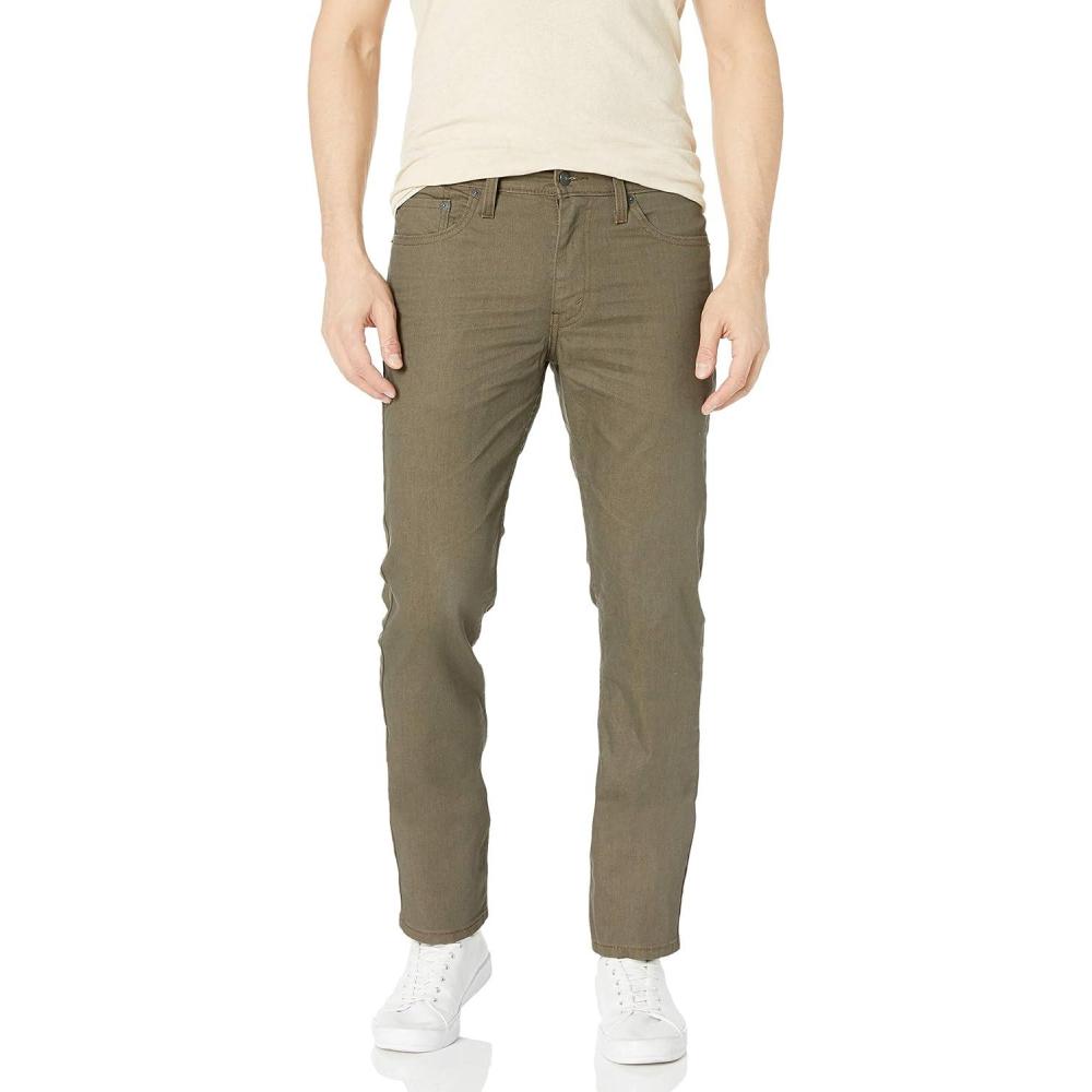 imageLevis Mens 511 Slim Fit Jeans Also Available in Big amp TallNew Khaki 3d Stretch