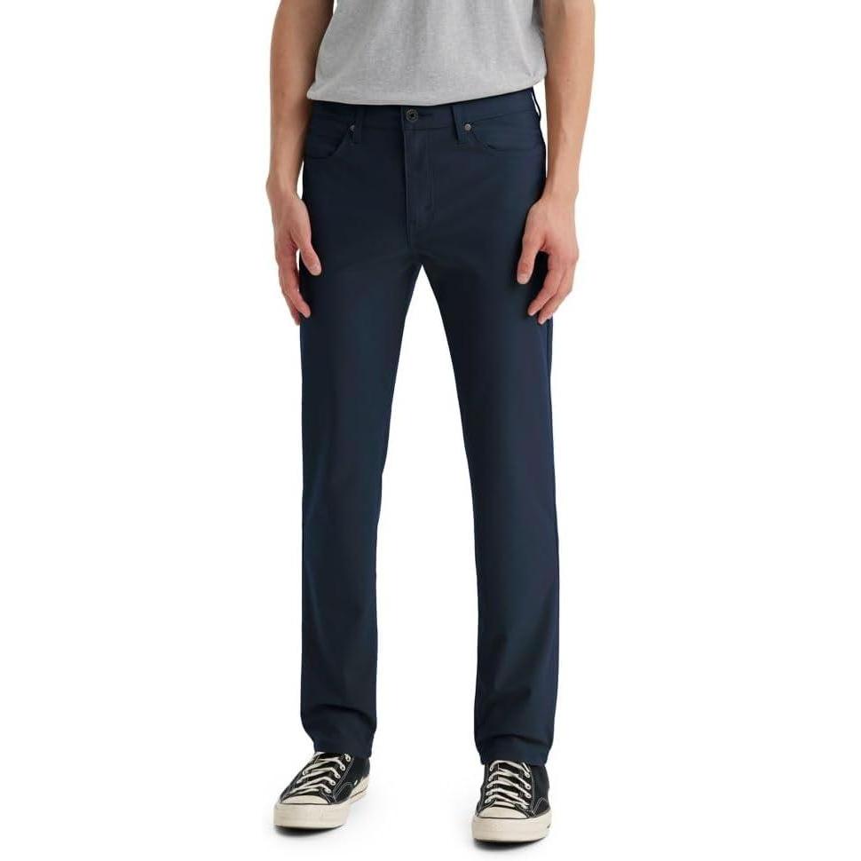 imageLevis Mens 511 Slim Tech PantsNew Navy Waves