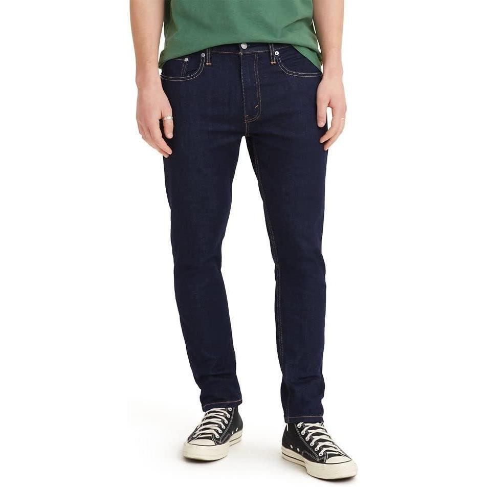 imageLevis Mens 512 Slim Taper Fit JeansNew Dark Hollow  Stretch