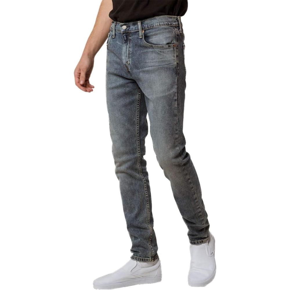 imageLevis Mens 512 Slim Taper Fit JeansSin City Stretch