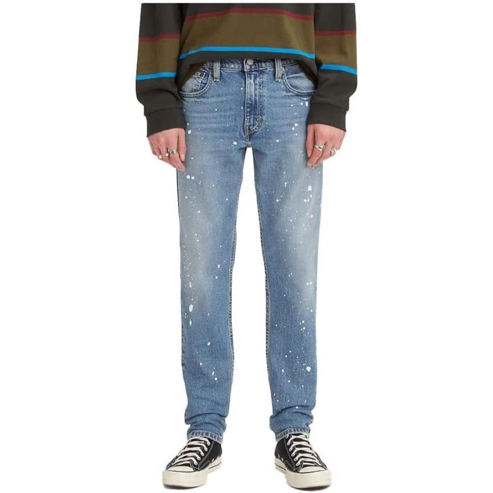 imageLevis Mens 512 Slim Taper Fit JeansSummer Girl Medium Indigo Stonewash